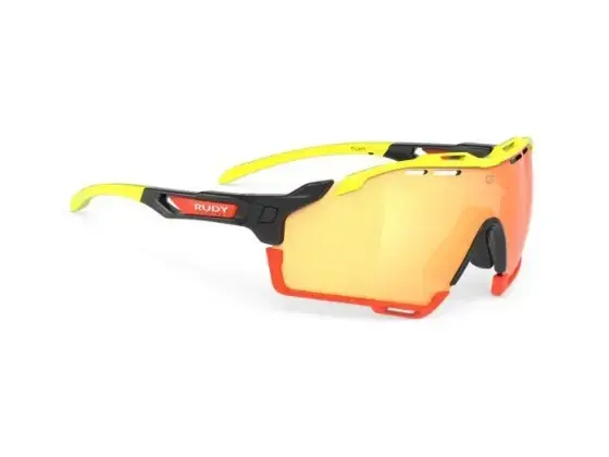 Rudy Project Cutline Black Gloss C4 – Multilaser Orange