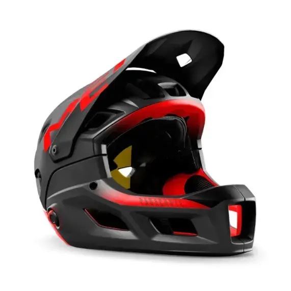 Met Parachute mcr mips ce black red helmet s size