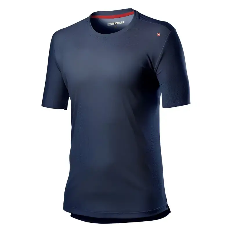 Castelli Tech Tee Dark Infinity Blue