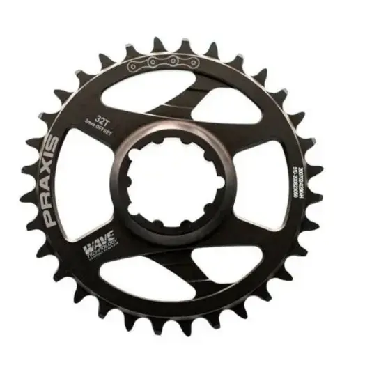 Praxis Wave 10/11/12 Speed Chainring (Black)