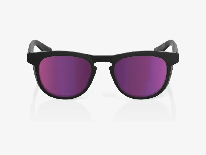 100% SLENT - Matte Black - Purple Multilayer Mirror Lens