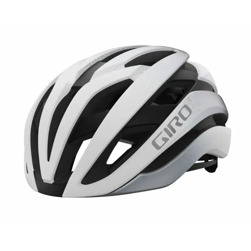 Giro Cielo Mips Road Cycling Helmet Matte White Silver Fade
