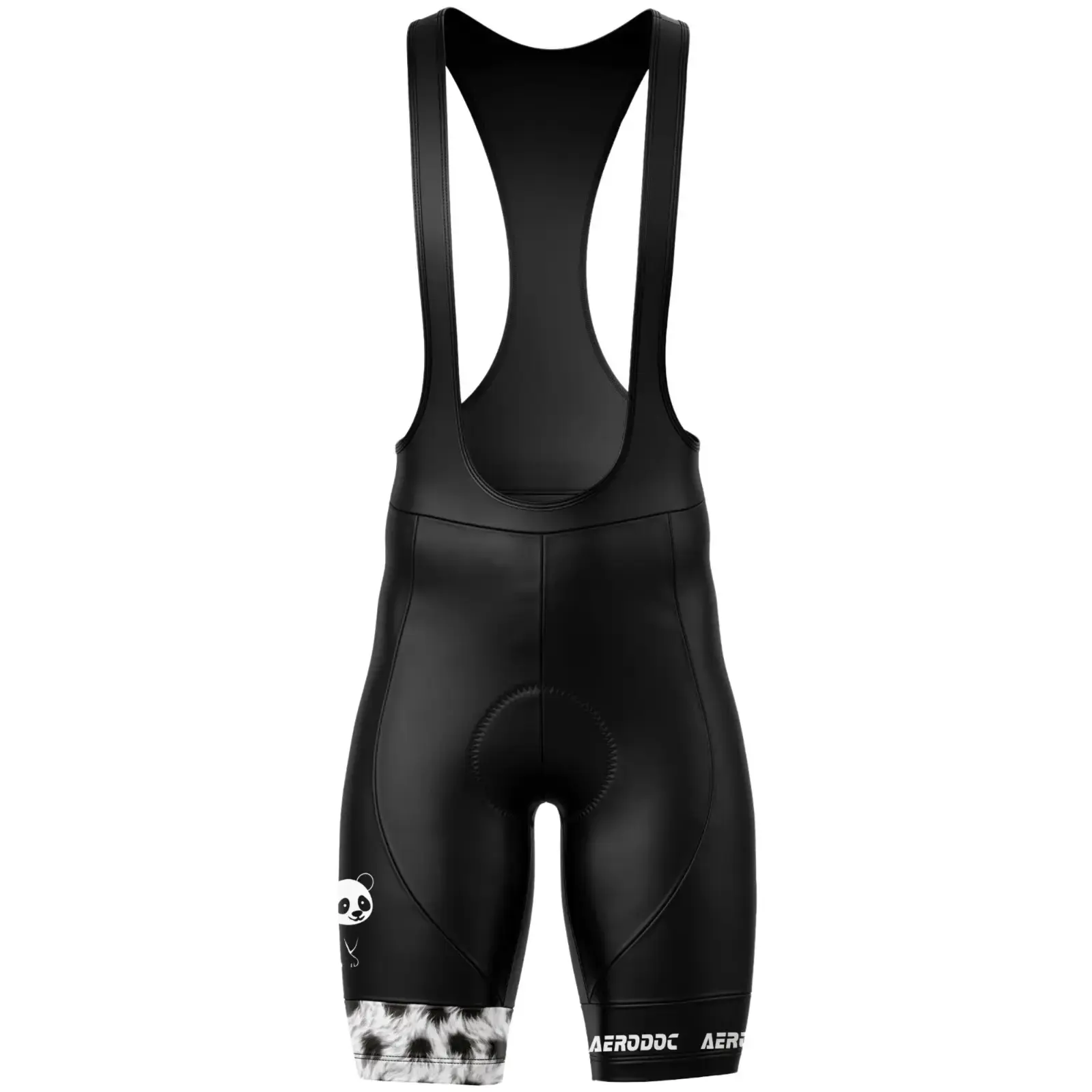Fierce Zen Panda Cycling Kit – Racefit Jersey & Bib Shorts Set (Bib Shorts Only)