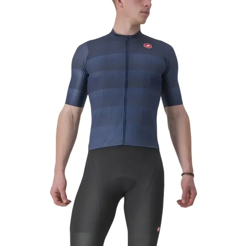 Castelli Livelli Mens Cycling Jersey Belgian Blue