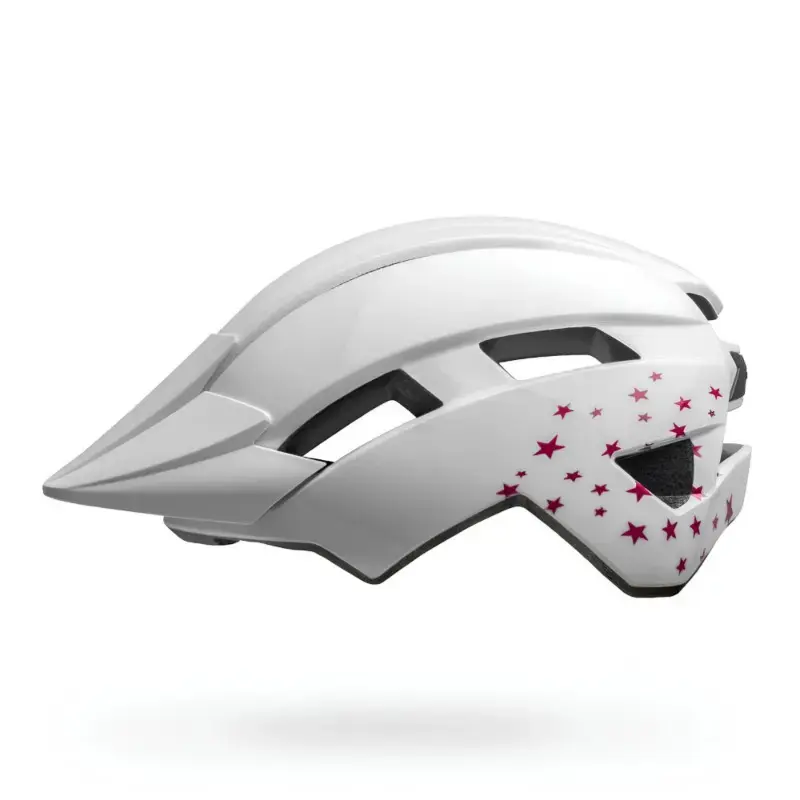 Bell Sidetrack Il Mtb Cycling Helmet White Stars