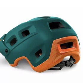 Met Terranova Ce Mtb Cycling Helmet Alpine Green Orange Matt Glossy