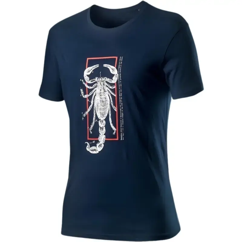 Castelli Logo Tee Dark Infinity Blue