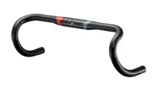 SLA Compact Road Handlebar AL7075 Sand Black 31.8mm x 420mm