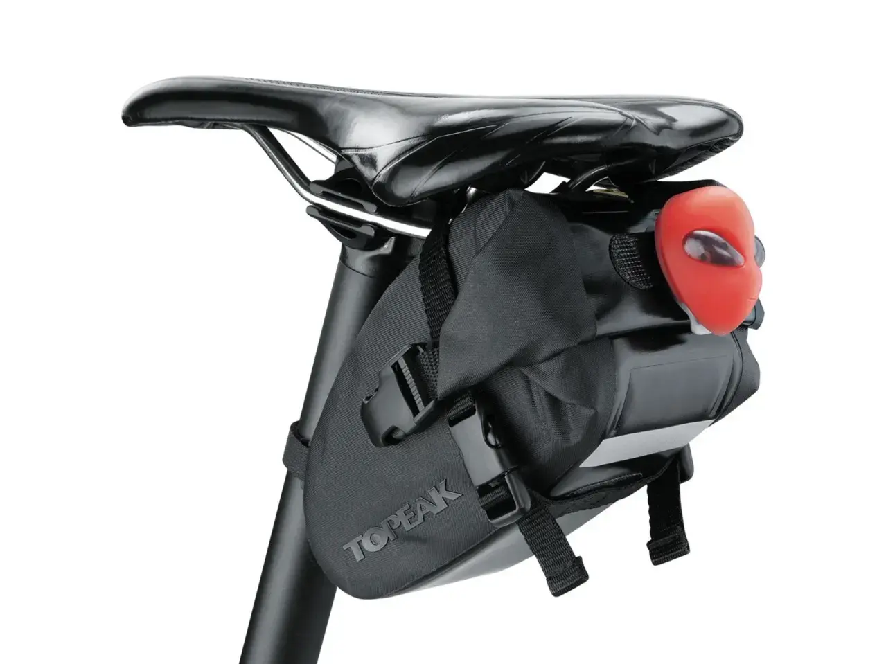 WEDGE DRYBAG, STRAP, MOUNT, BLACK CLR VERSION, SMALL