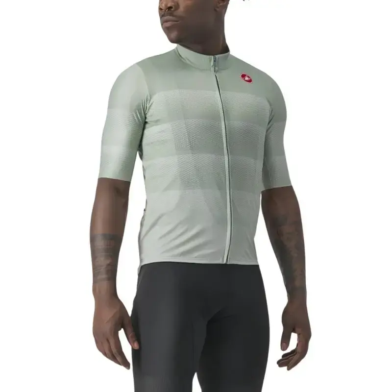 Castelli Livelli Mens Cycling Jersey Defender Green