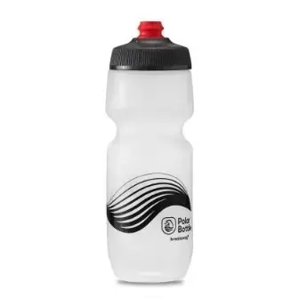 Polar Breakaway Wave Single Wall Bottle-Frost/Charcoal (710ml)