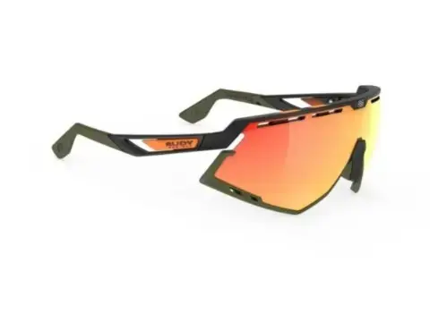Rudy Project Defender Stripes Black Matte/Black – Multilaser Orange