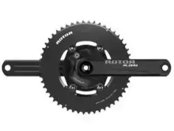 rotor crankset ALDHU24 AERO R52/36 170 - black