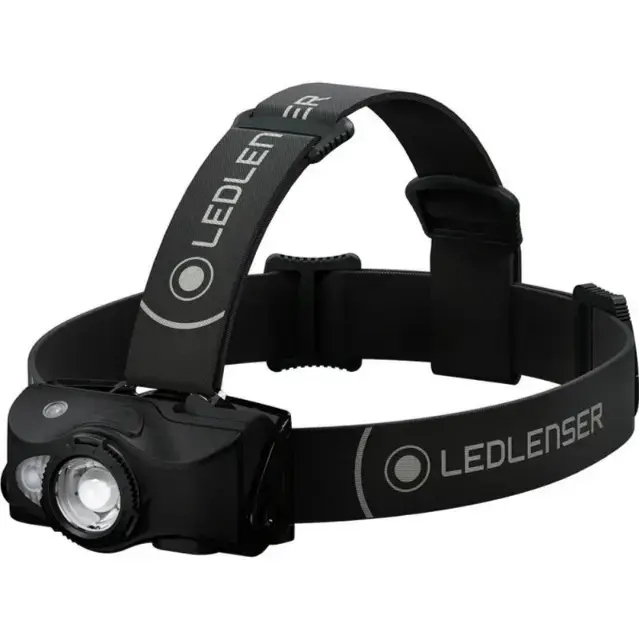 Ledlenser MH8 Black Rechargeable Headlamp