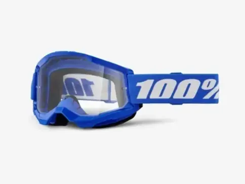 100% STRATA 2 Goggle Blue - Clear Lens