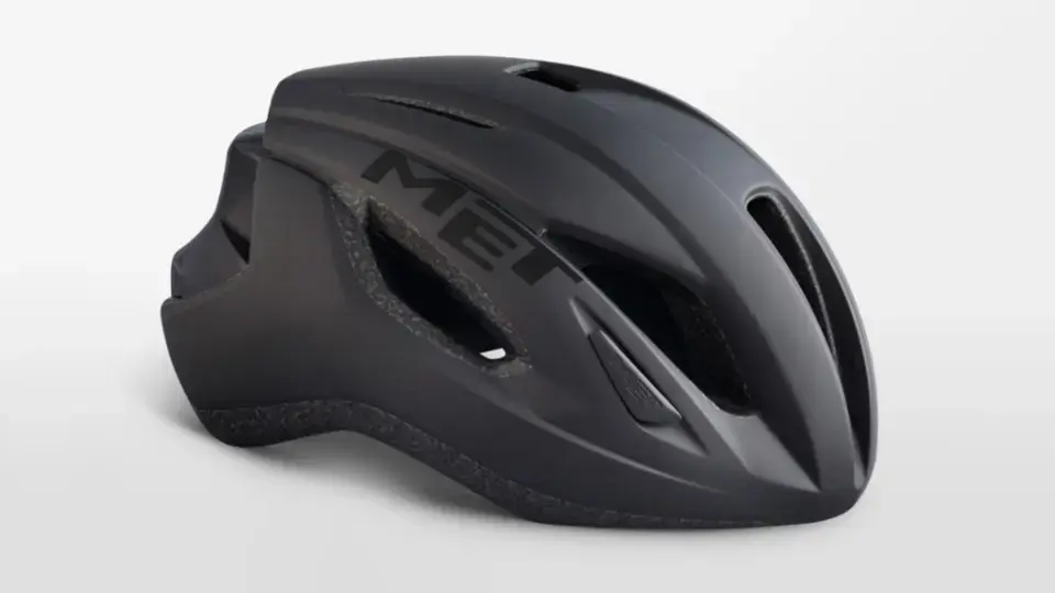 Met Strale black matt glossy helmet L