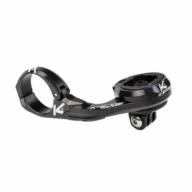 K-EDGE LEZYNE Pro Combo Mount, 31.8mm, Black Ano