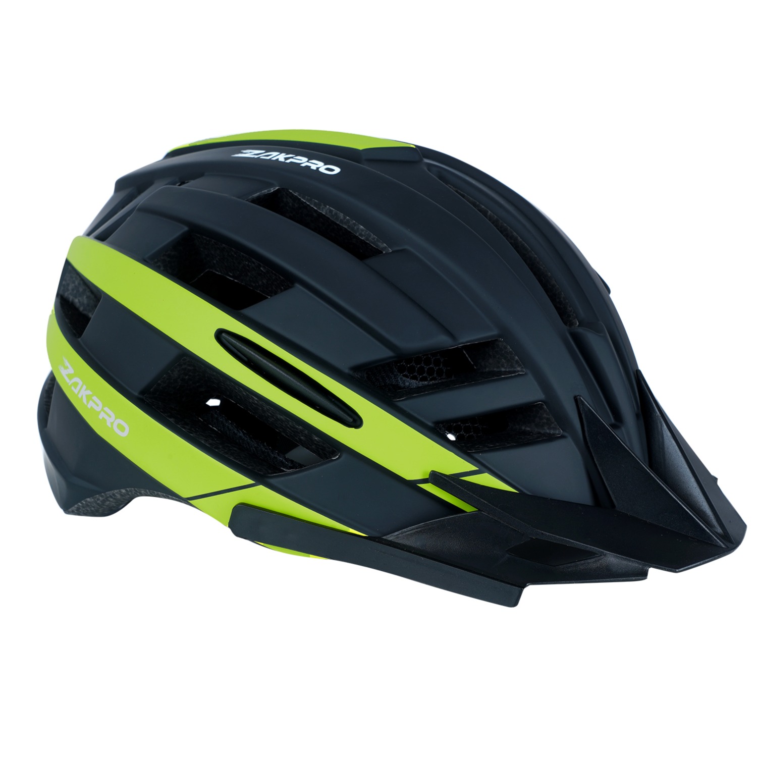 Zakpro Mtb Inmold Cycling Helmet Uphill series Black