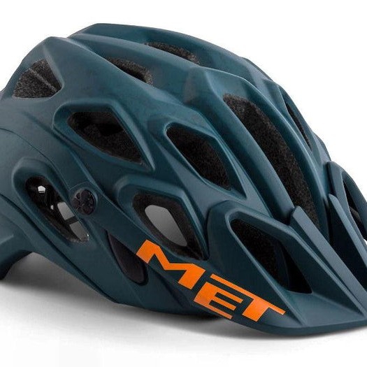 Met Lupo Mtb Cycling Helmet Avio Texture Orange Matt