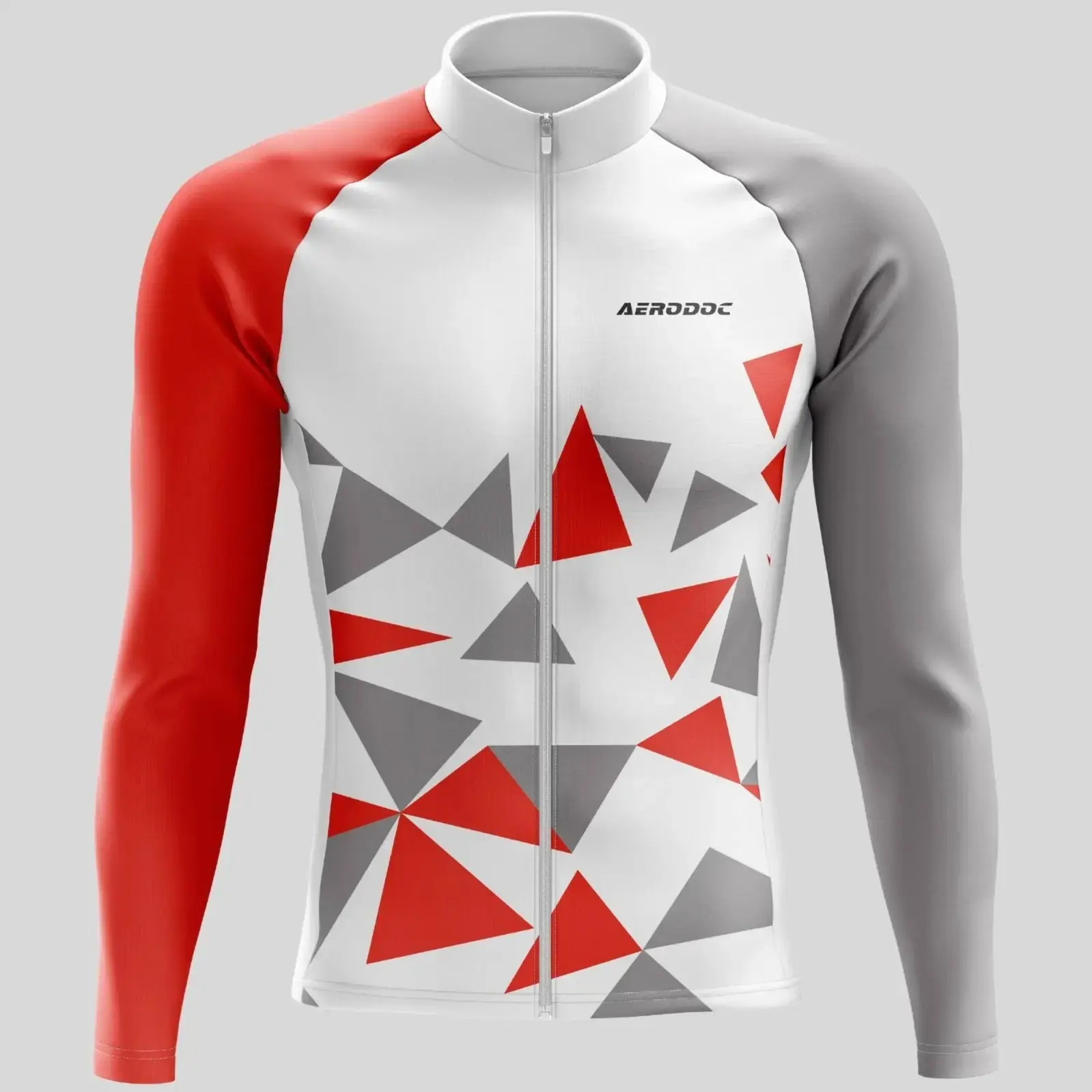 Triangular Vibe Unisex Cycling Jersey & Shorts - Half/Full Sleeves & Bib/Non-bib Shorts (Full Sleeve Jersey Only)