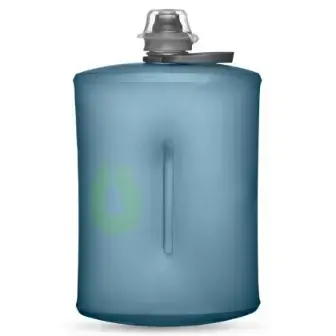 Hydrapak Stow Flexible Bottle-Tahoe Blue (1 Ltr)