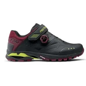Northwave Spider Plus 3 All Terrain Shoes-Black/Plum