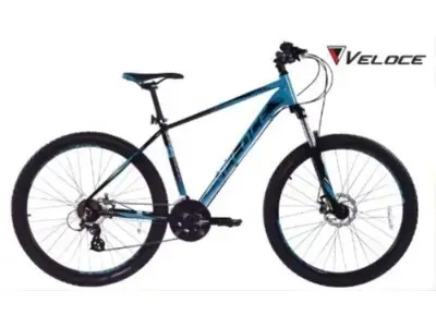 Veloce brand bicycle V100-20(L)-black blue-MY20