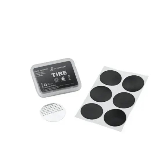 Rapid patch kit – black patch / PU based, 20 set/bag
