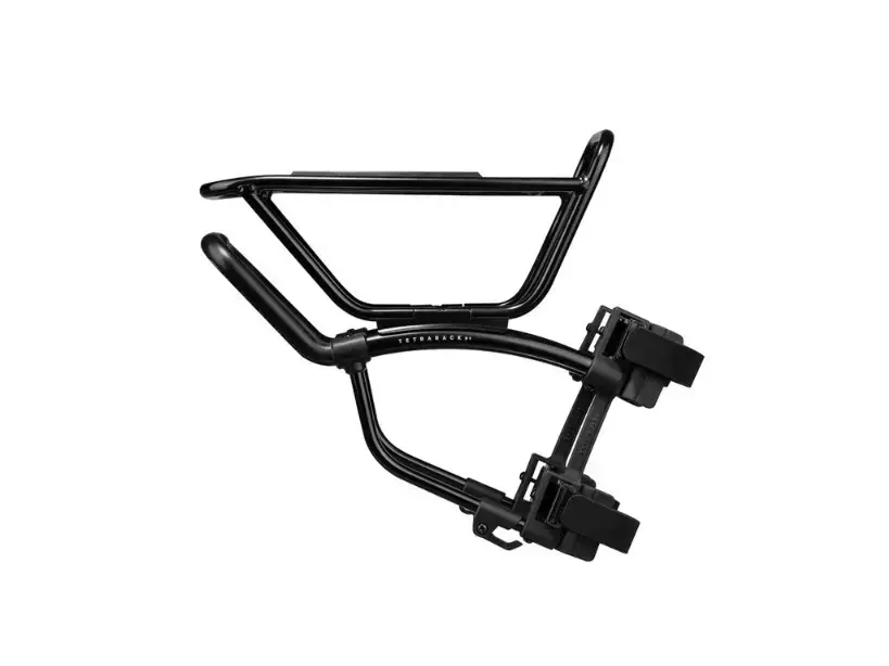 TetraRack R1, strap mount on fork blade, for gravel/road bikes, front