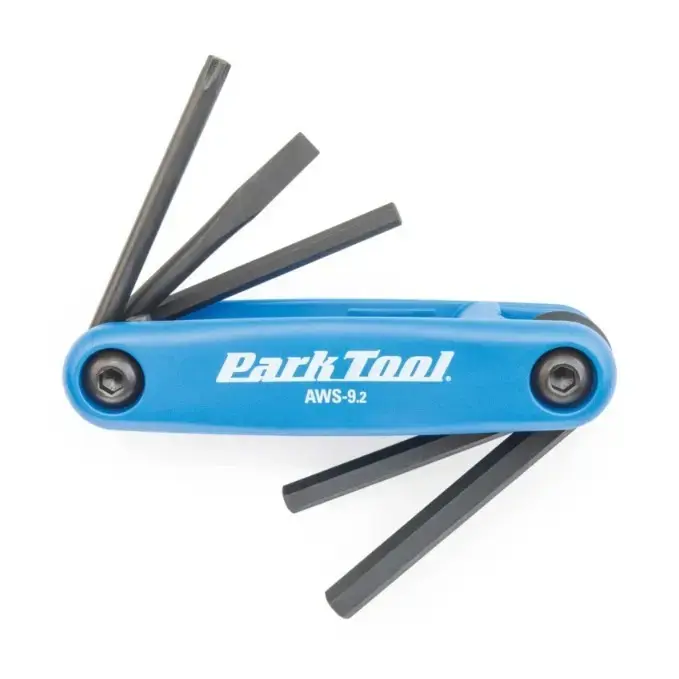 Parktool Multi Tools | AWS-9.2 Fold-up Hex Wrench and Screwdriver Set