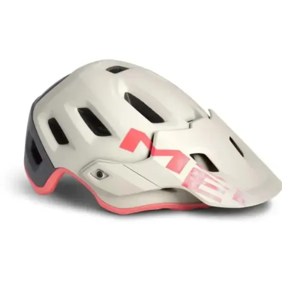 MET Roam CE MTB Helmet – Dirty White Gray Pink Matt Size M