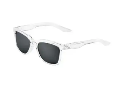 100% HUDSON - Polished Crystal Haze - Black Mirror Lens