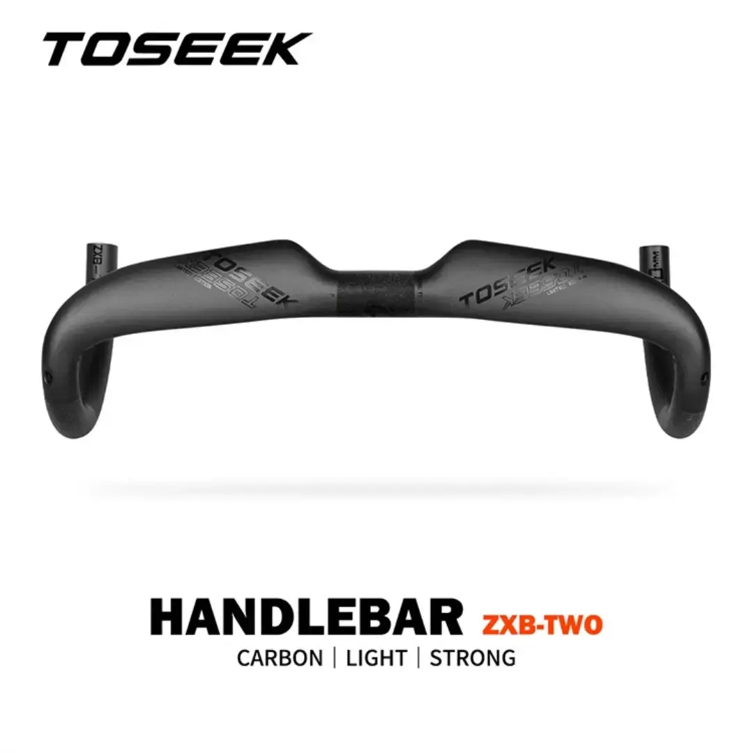 TOSEEK Full Carbon Fiber Handlebars – Lightweight & Strong**