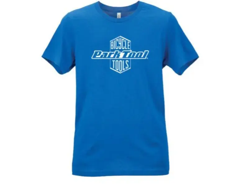 Park Tool Stacked Logo Unisex T-Shirt (Blue)