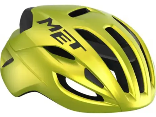 Met Rivale Mips US lime yellow metallic | glossy