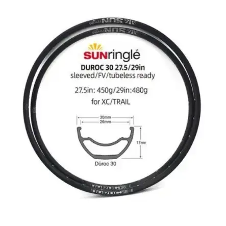 Buy SunRingle Duroc 30 Tubeless 29″ Wheels Best Price