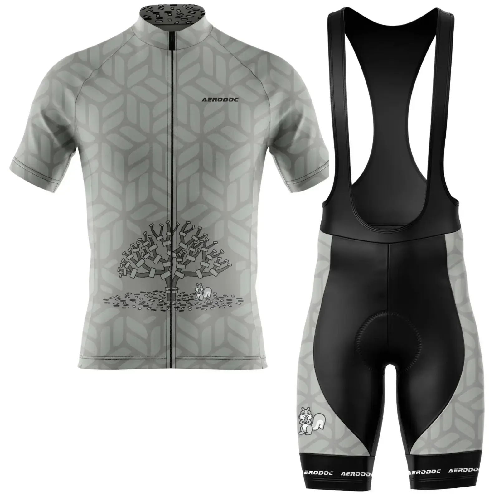 Bunny Fortune Cycling Jersey (Half Sleeve + Bib Shorts)
