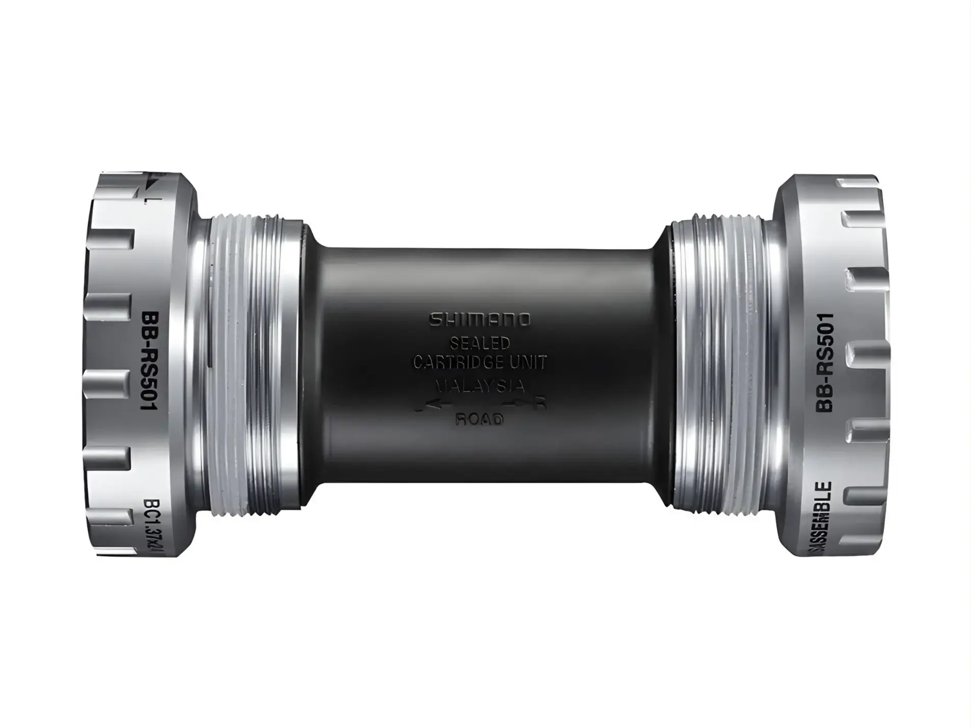 Shimano BB-RS501 right & left adapter threaded