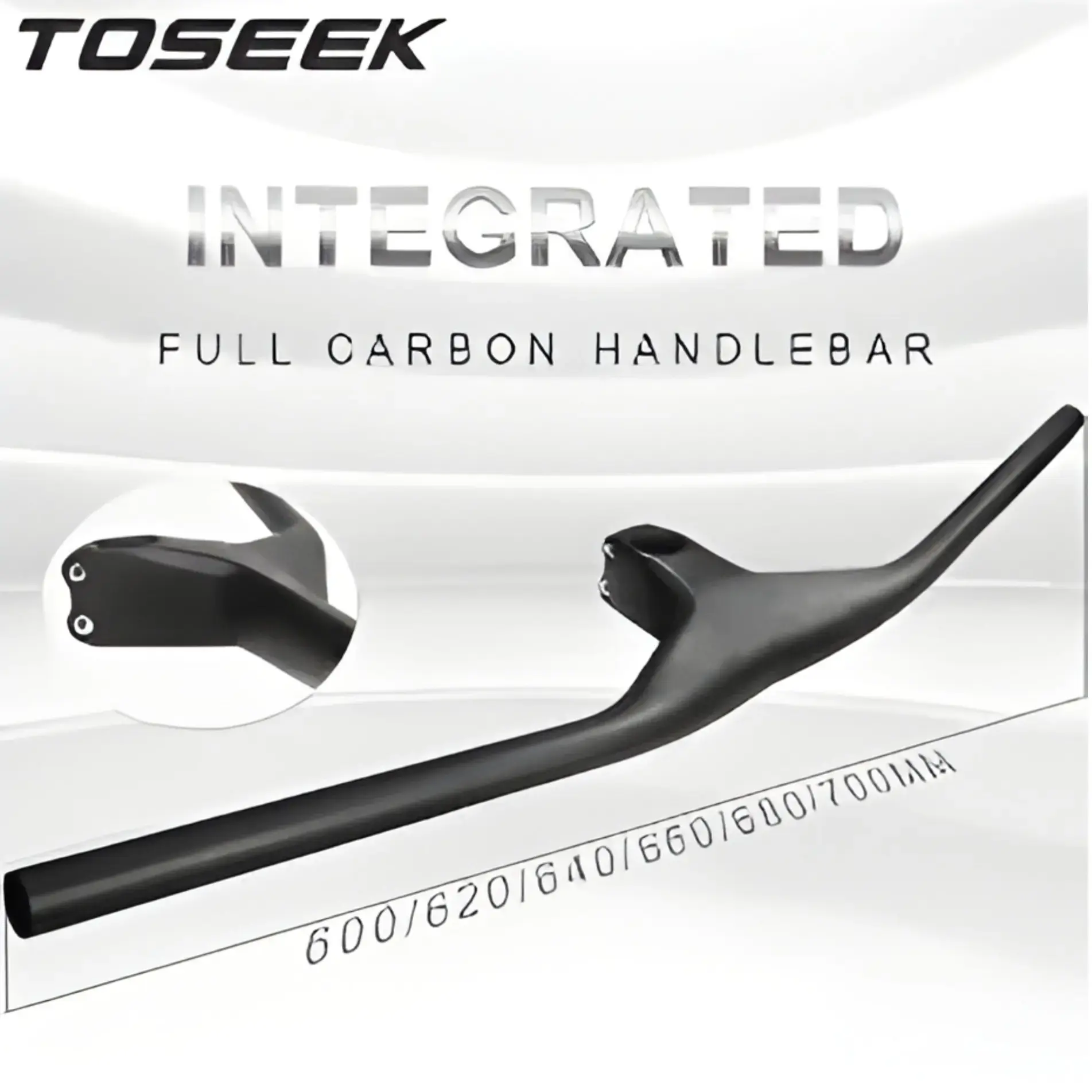 Toseek Full Carbon Integrated Mtb Handelbar