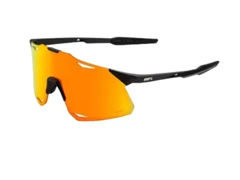 100% HYPERCRAFT - Matte Black - HiPER Red Multilayer Mirror Lens