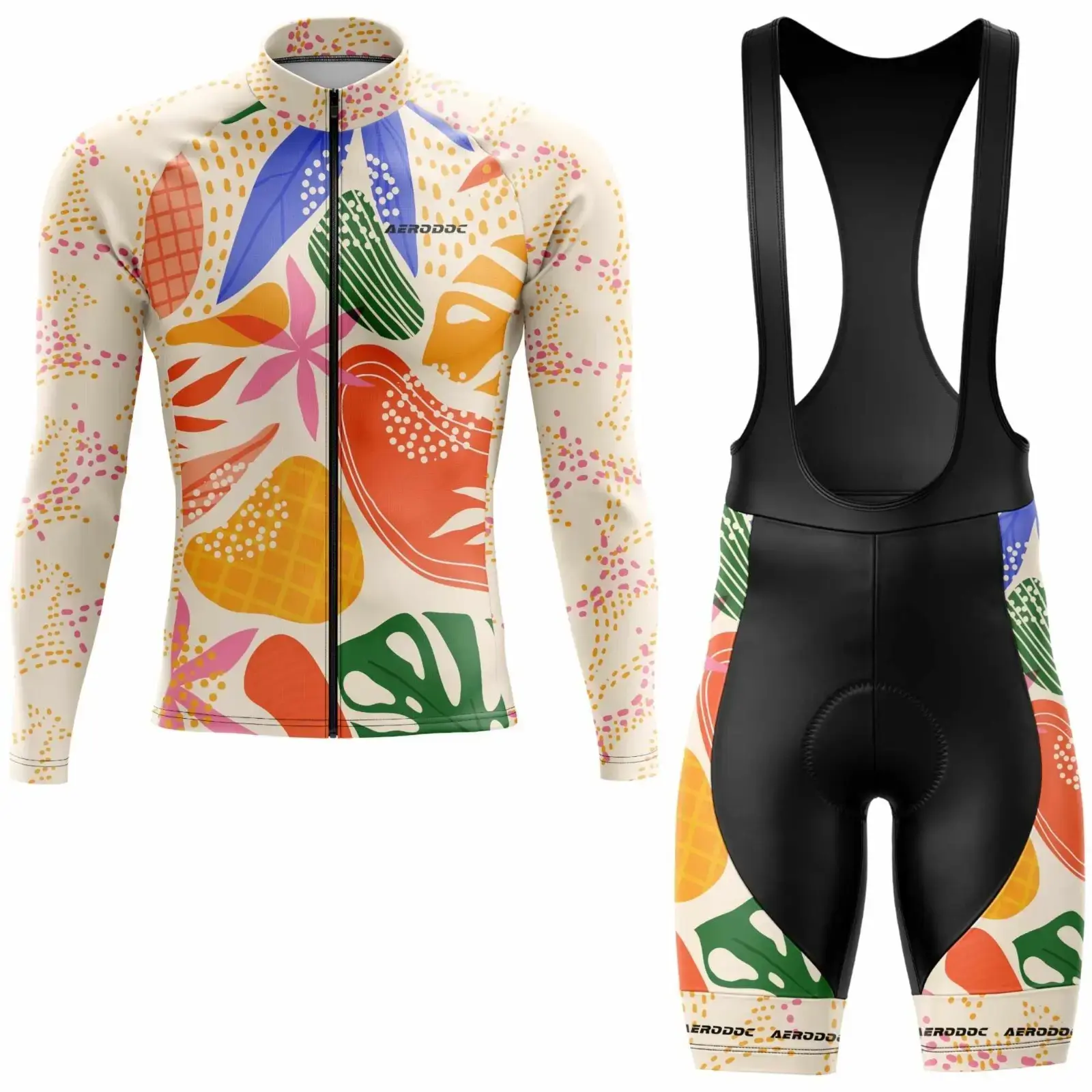 Exotic Essence Cycling Jersey (Full Sleeve + Bib Shorts)