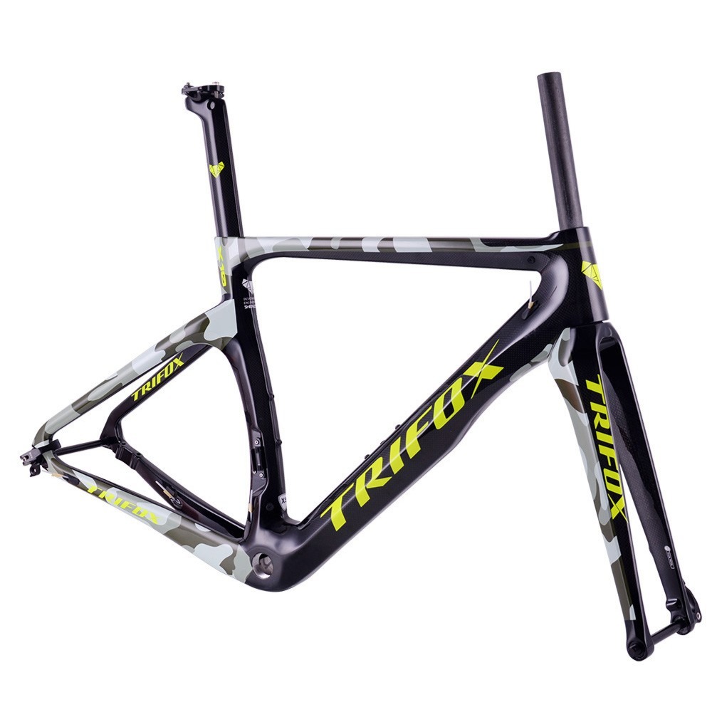 Carbon Road Bike Frame X10, Camo