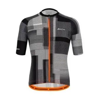 Santini Karma Kinetic Jersey-White