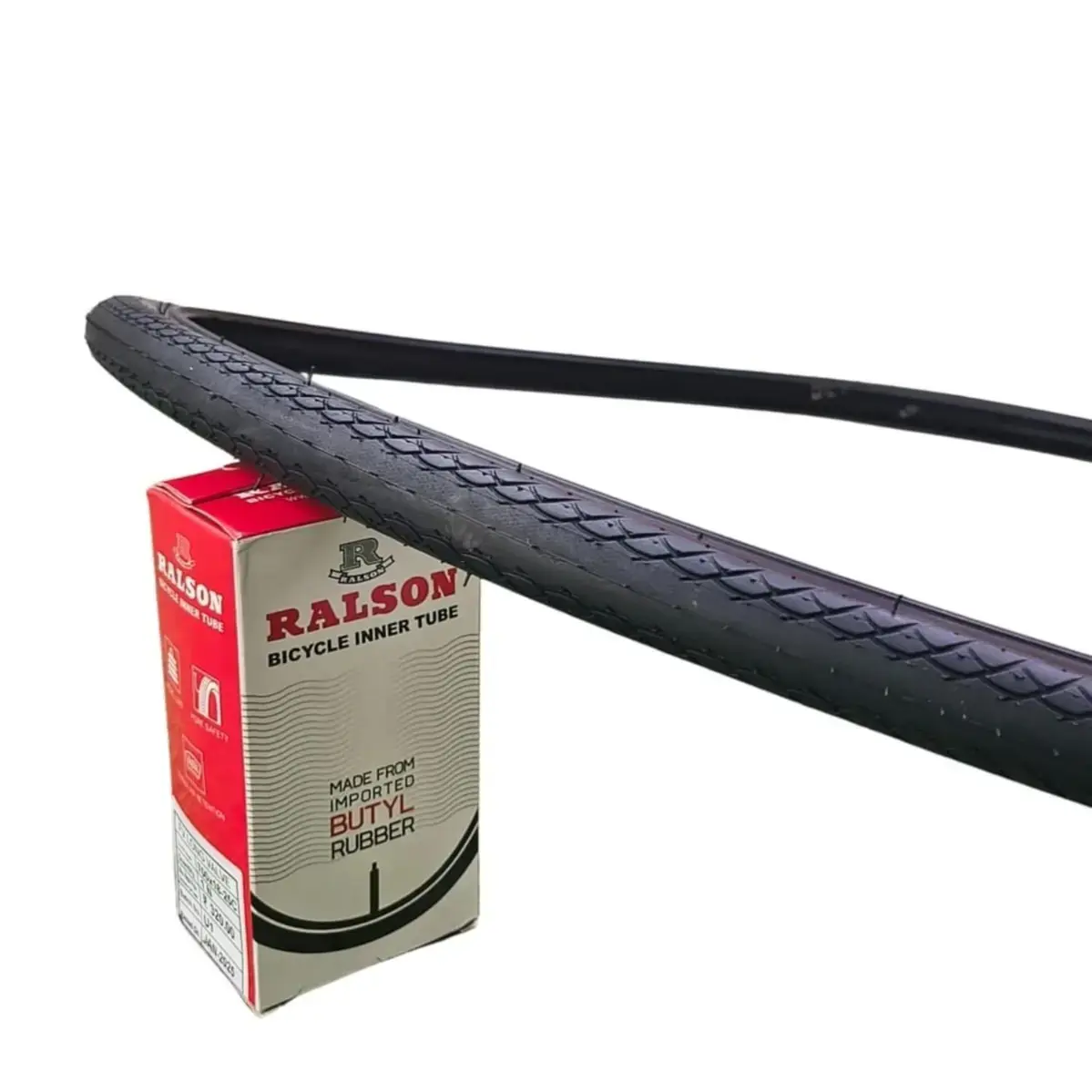Ralson Road and Hybrid Bicycle 700 * 25 Tyre and Tube Combo