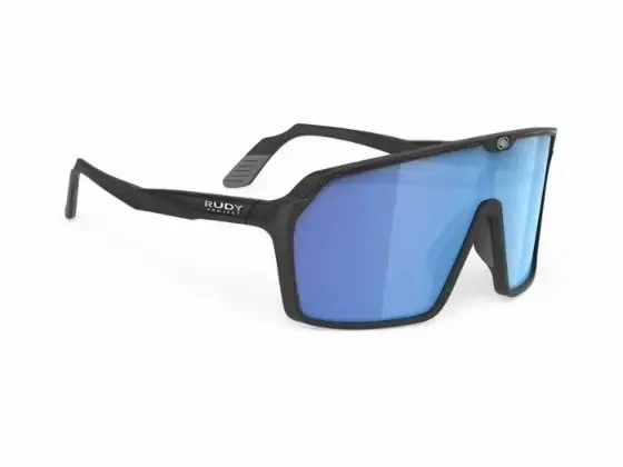 Rudy Project Spinshield Black Matte – Multilaser Blue