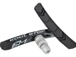 Kool Stop BMX Threaded Rubber Rim Brake Pads (Black)