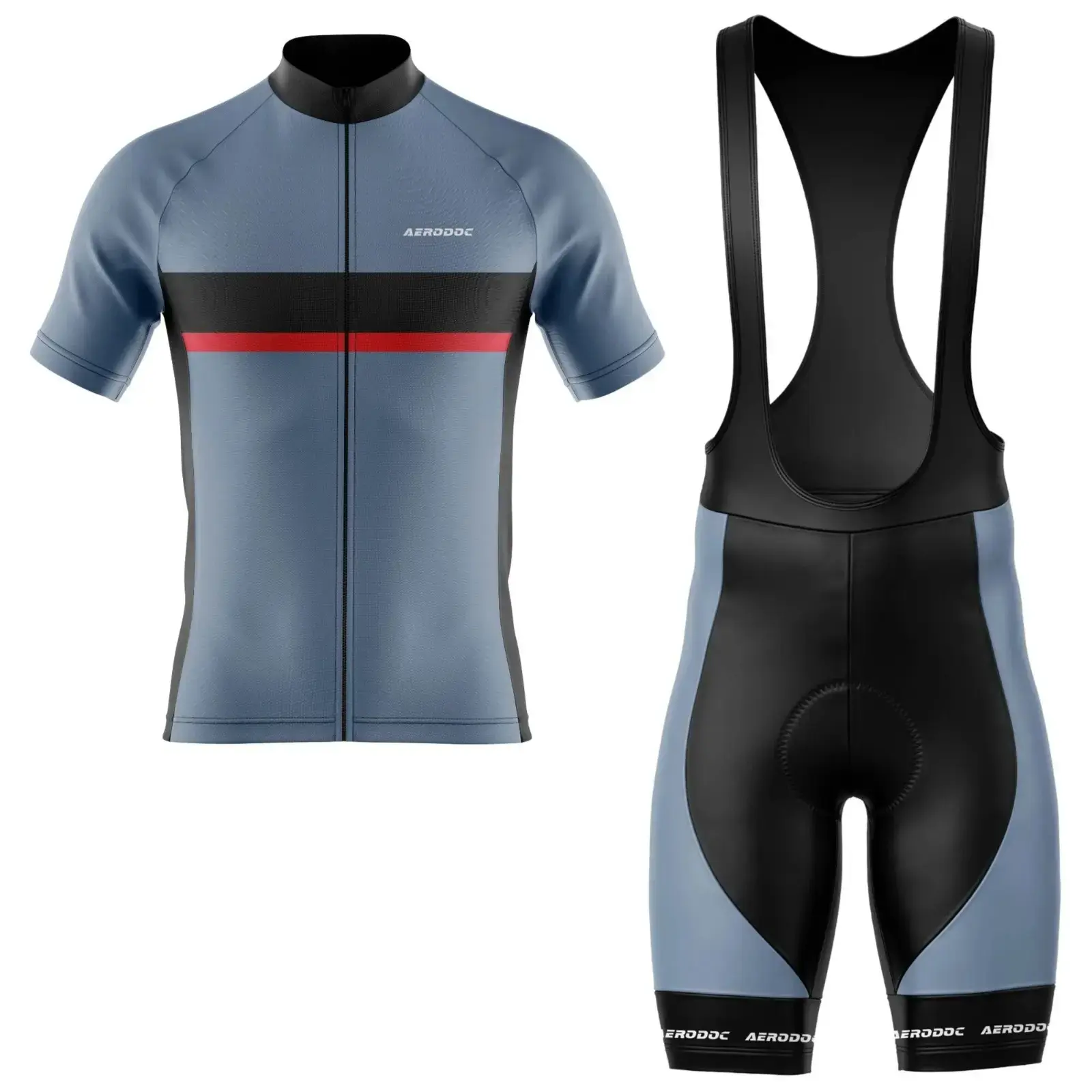 Men’s Classic Fit Cycling Jersey (Half Sleeve + Bib Shorts)