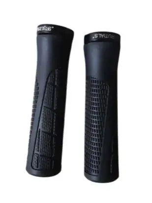 Krutials Bicycle Grips with Black Alloy Clamp KRHG-09