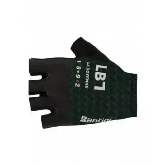 Santini TDF Liege Bastogne Liege Gloves-Print