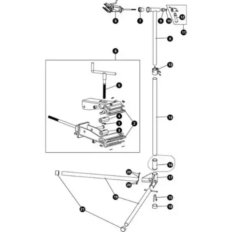 PARK TOOL 1683 - Yoke sleeve for PCS-9 (post 07)
